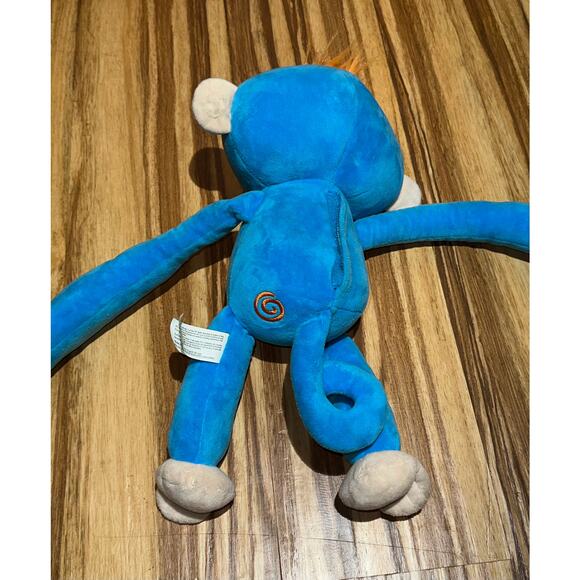 WowWee Fingerlings Hugs Boris The Blue Monkey Plush Soft Toy - Picture 5 of 6